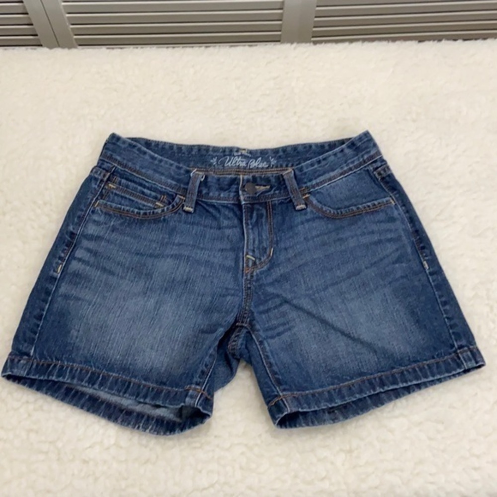 💥 OLD NAVY ULTRA BLUE SHORTS SIZE 2 Denim